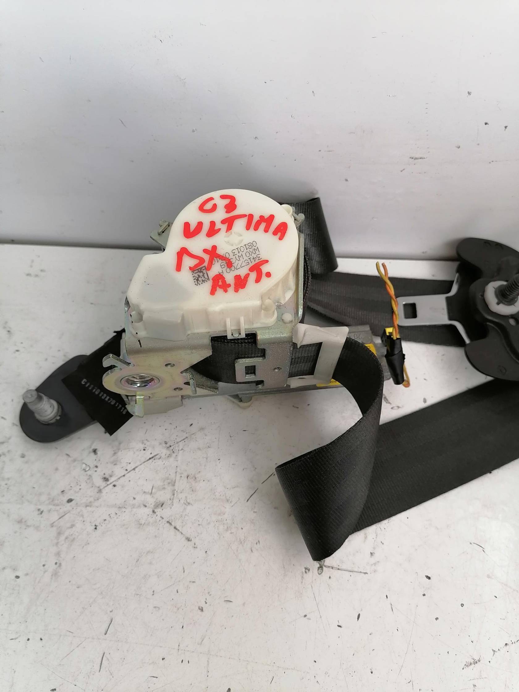 Cintura di sicurezza ant. dx.